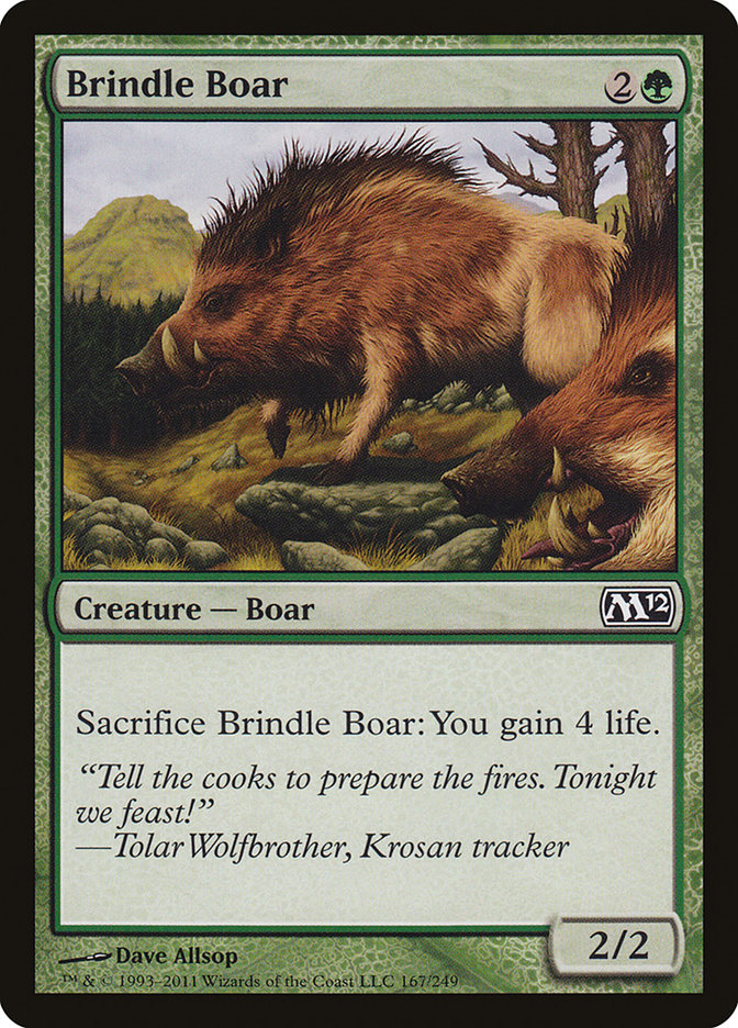 Brindle Boar [Magic 2012] | Impulse Games and Hobbies