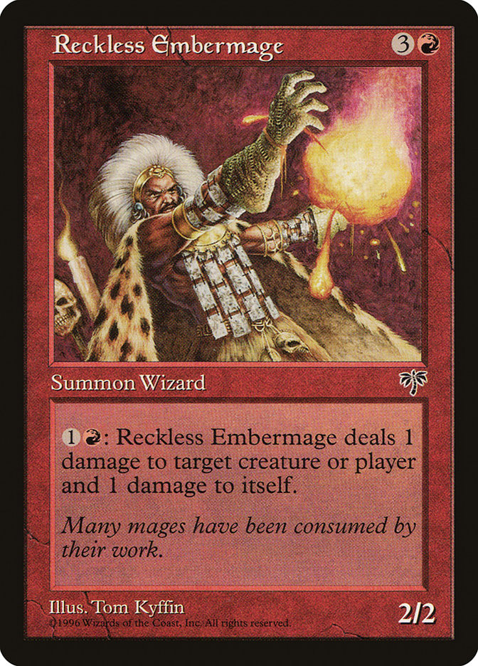 Reckless Embermage [Mirage] | Impulse Games and Hobbies