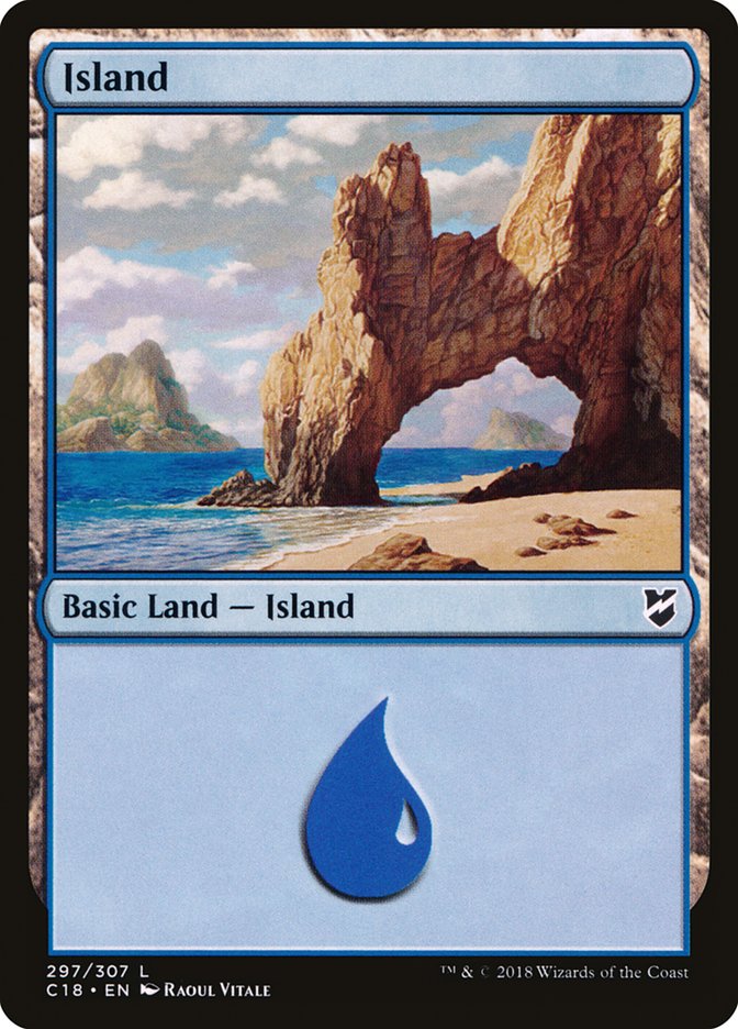 Island (297) [Commander 2018] | Impulse Games and Hobbies