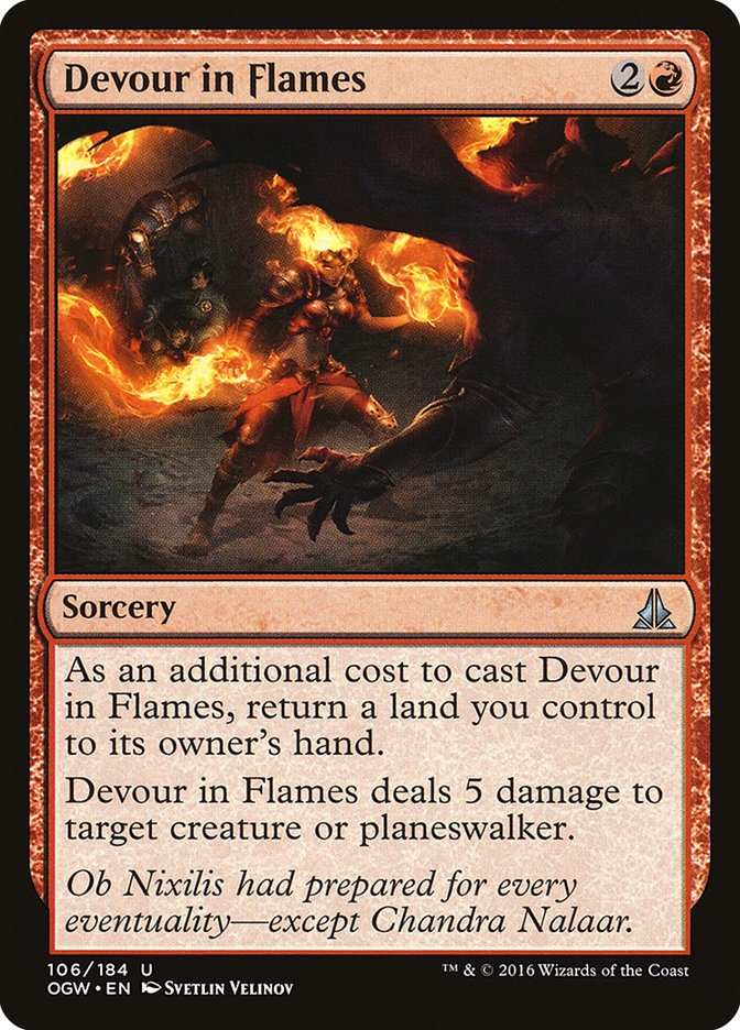 Devour in Flames [Oath of the Gatewatch] | Impulse Games and Hobbies