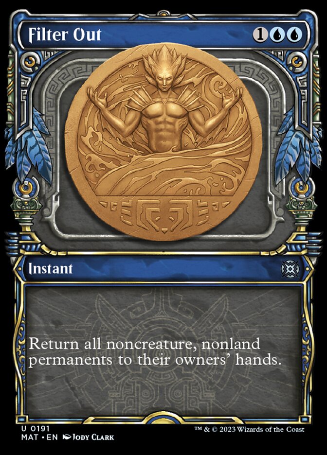 Filter Out (Showcase Halo Foil) [March of the Machine: The Aftermath] | Impulse Games and Hobbies