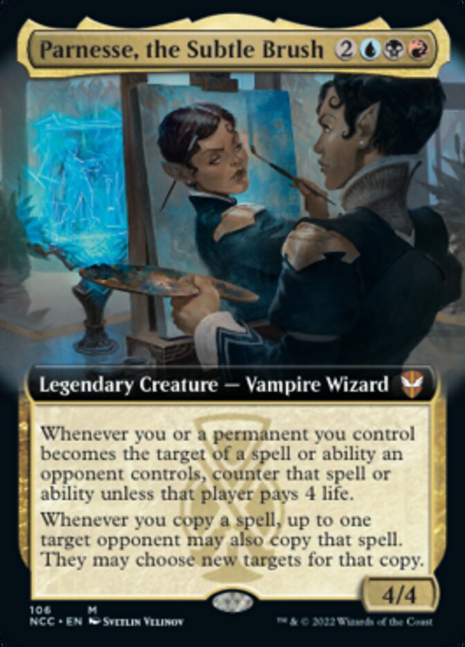 Parnesse, the Subtle Brush (Extended Art) [Streets of New Capenna Commander] | Impulse Games and Hobbies