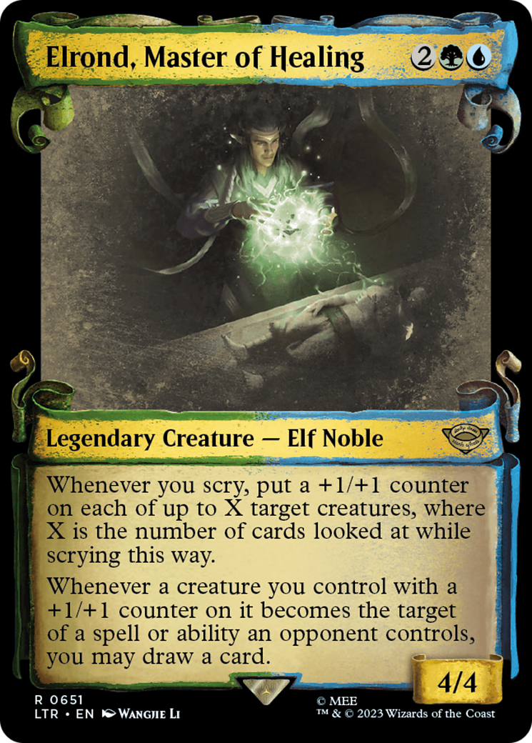 Elrond, Master of Healing [The Lord of the Rings: Tales of Middle-Earth Showcase Scrolls] | Impulse Games and Hobbies