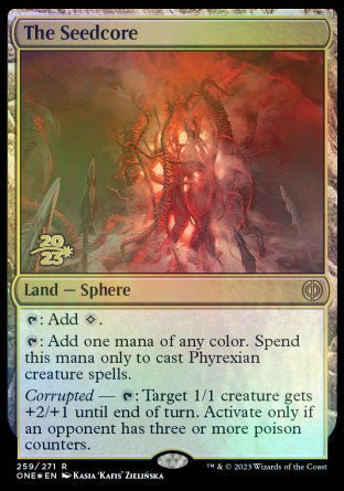 The Seedcore [Phyrexia: All Will Be One Prerelease Promos] | Impulse Games and Hobbies