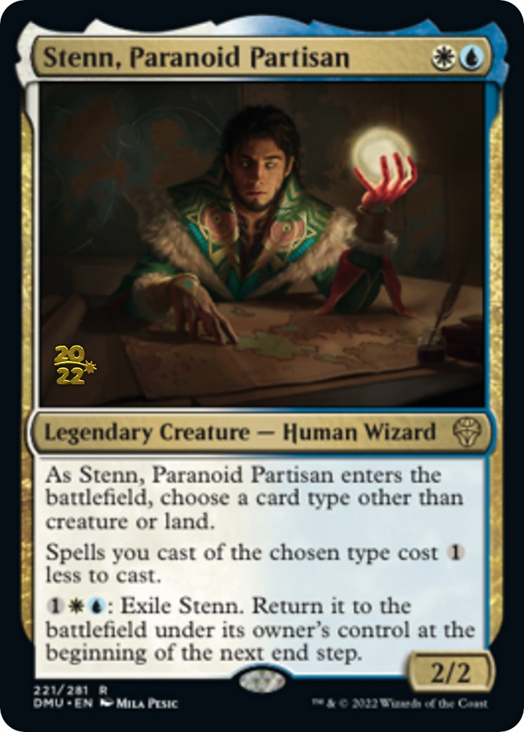 Stenn, Paranoid Partisan [Dominaria United Prerelease Promos] | Impulse Games and Hobbies