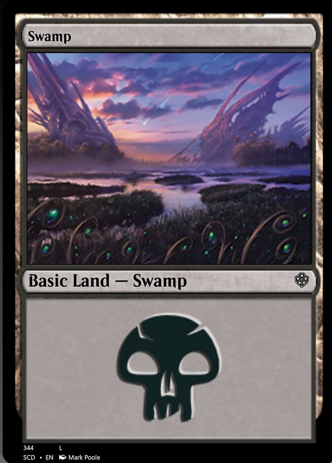 Swamp (344) [Starter Commander Decks] | Impulse Games and Hobbies