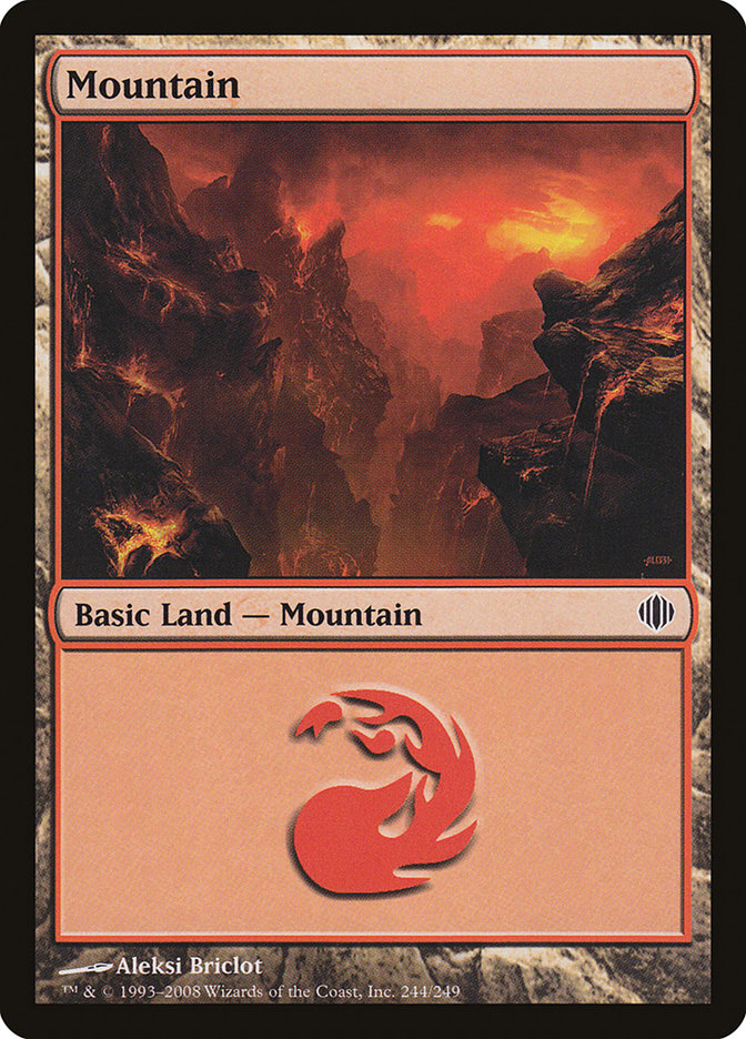 Mountain (244) [Shards of Alara] | Impulse Games and Hobbies