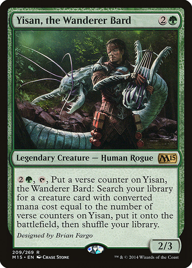 Yisan, the Wanderer Bard [Magic 2015] | Impulse Games and Hobbies
