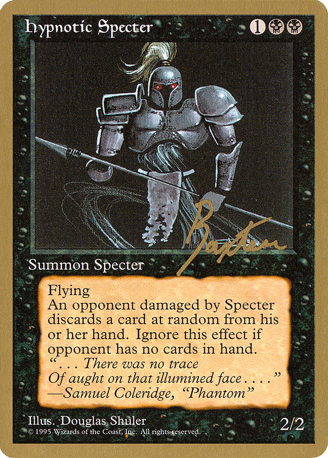 Hypnotic Specter (George Baxter) [Pro Tour Collector Set] | Impulse Games and Hobbies