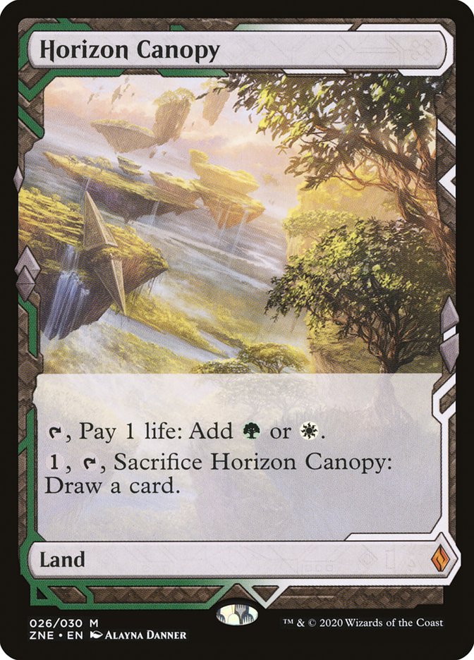 Horizon Canopy (Expeditions) [Zendikar Rising Expeditions] | Impulse Games and Hobbies