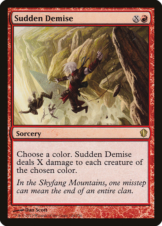 Sudden Demise [Commander 2013] | Impulse Games and Hobbies