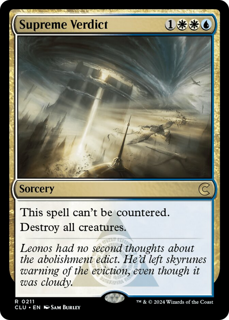 Supreme Verdict [Ravnica: Clue Edition] | Impulse Games and Hobbies