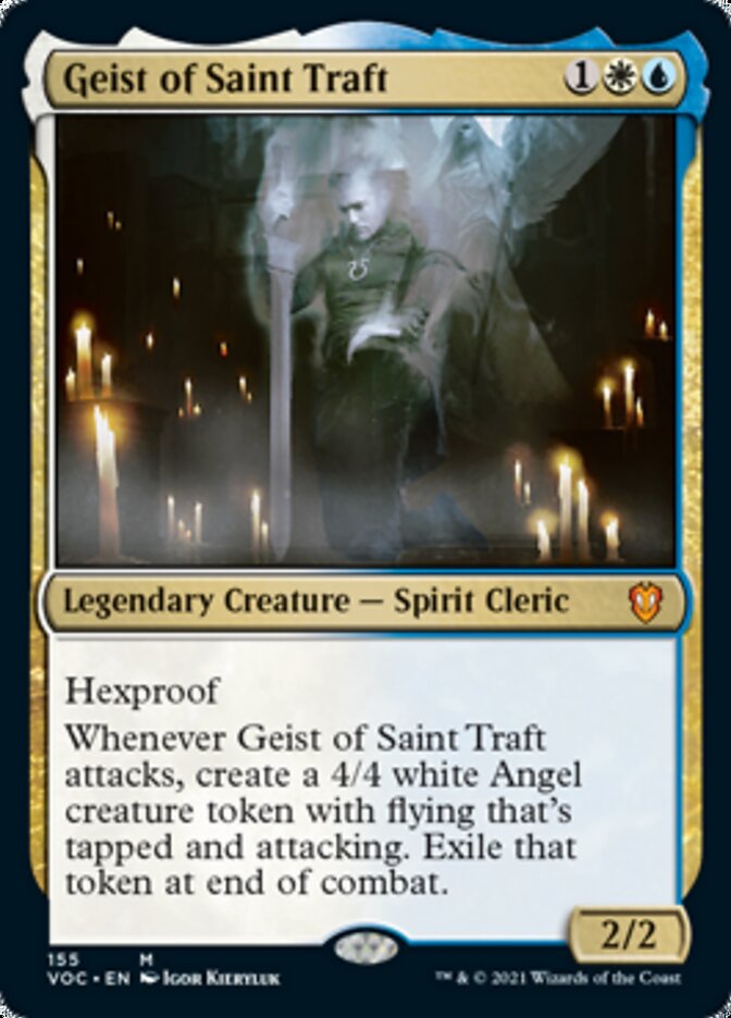 Geist of Saint Traft [Innistrad: Crimson Vow Commander] | Impulse Games and Hobbies