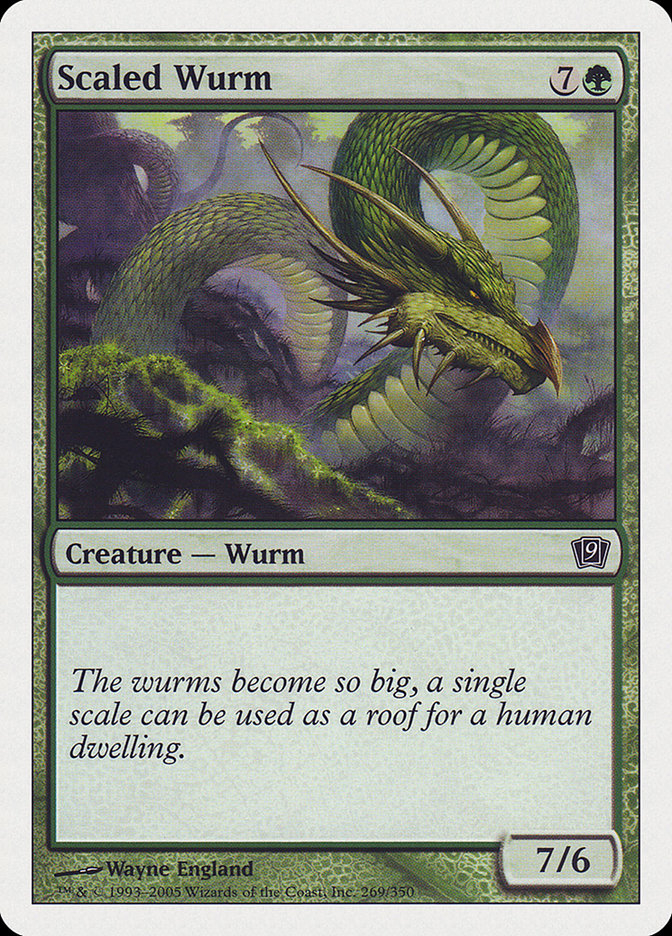 Scaled Wurm [Ninth Edition] | Impulse Games and Hobbies
