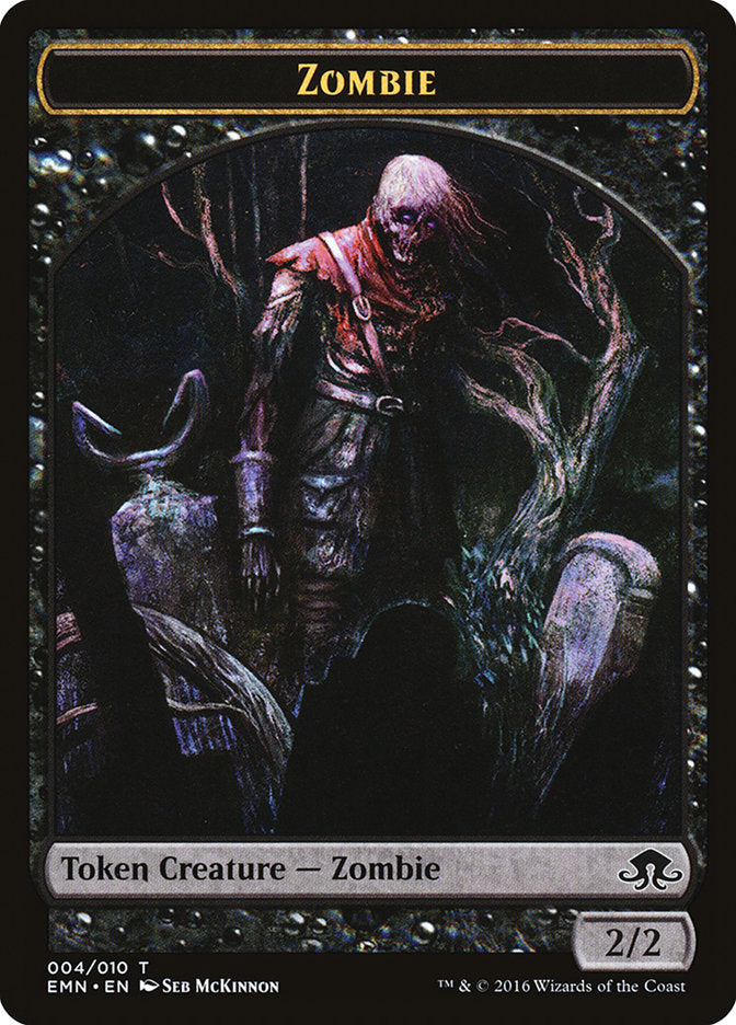 Zombie (004/010) [Eldritch Moon Tokens] | Impulse Games and Hobbies