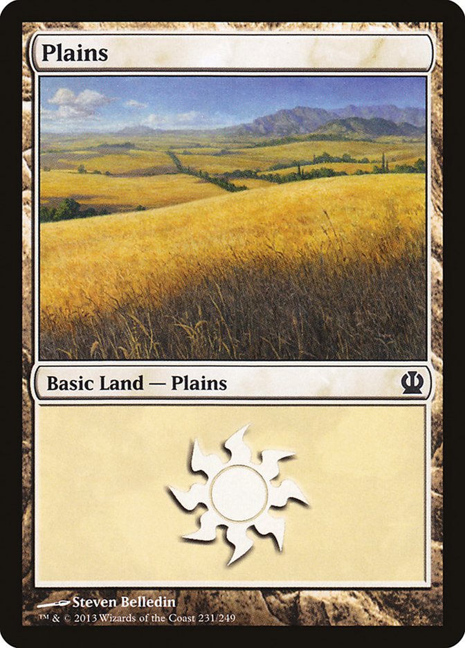 Plains (231) [Theros] | Impulse Games and Hobbies