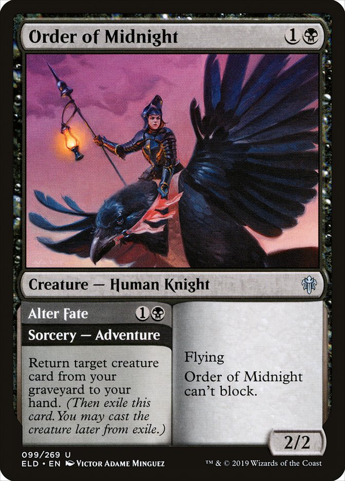 Order of Midnight // Alter Fate [Throne of Eldraine] | Impulse Games and Hobbies