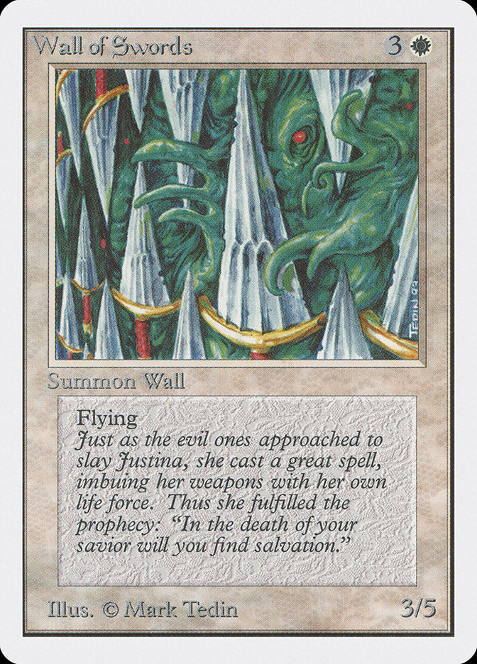 Wall of Swords [Unlimited Edition] | Impulse Games and Hobbies