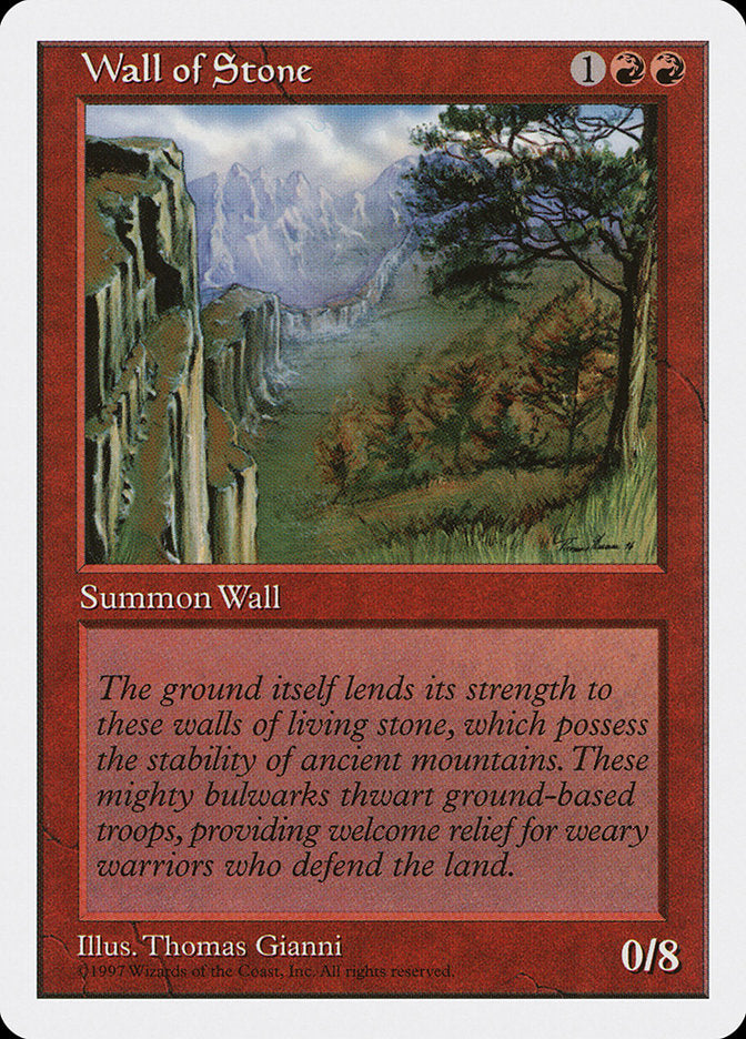 Wall of Stone [Fifth Edition] | Impulse Games and Hobbies