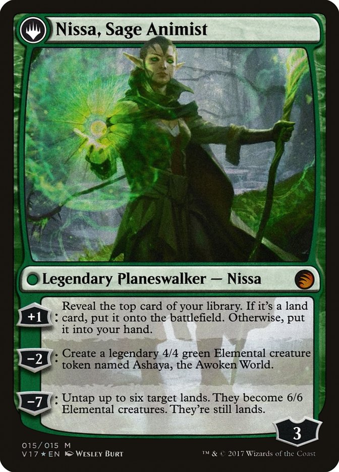 Nissa, Vastwood Seer // Nissa, Sage Animist [From the Vault: Transform] | Impulse Games and Hobbies