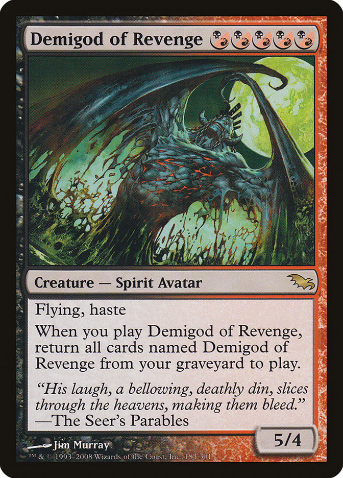 Demigod of Revenge [Shadowmoor] | Impulse Games and Hobbies