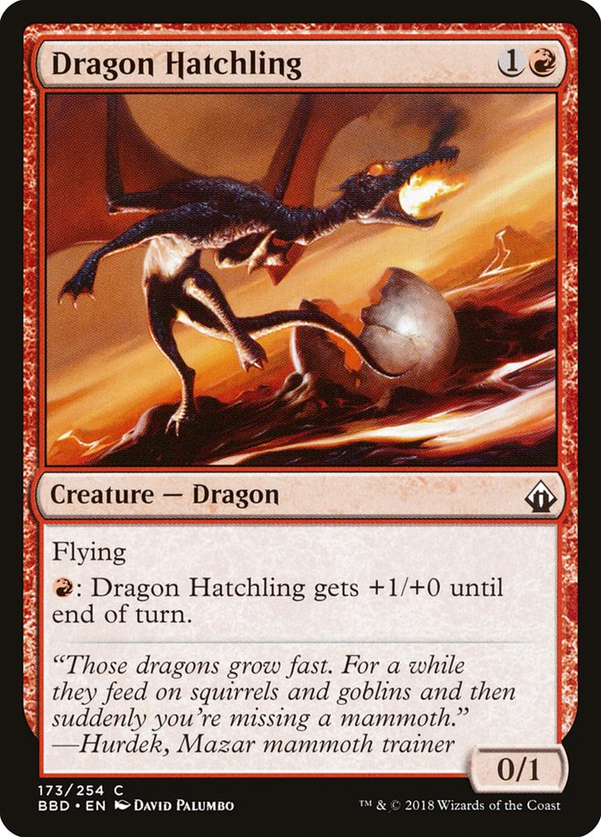 Dragon Hatchling [Battlebond] | Impulse Games and Hobbies