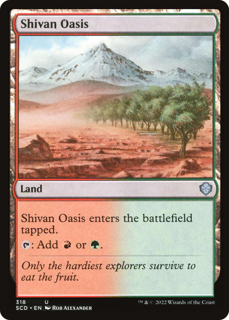 Shivan Oasis [Starter Commander Decks] | Impulse Games and Hobbies