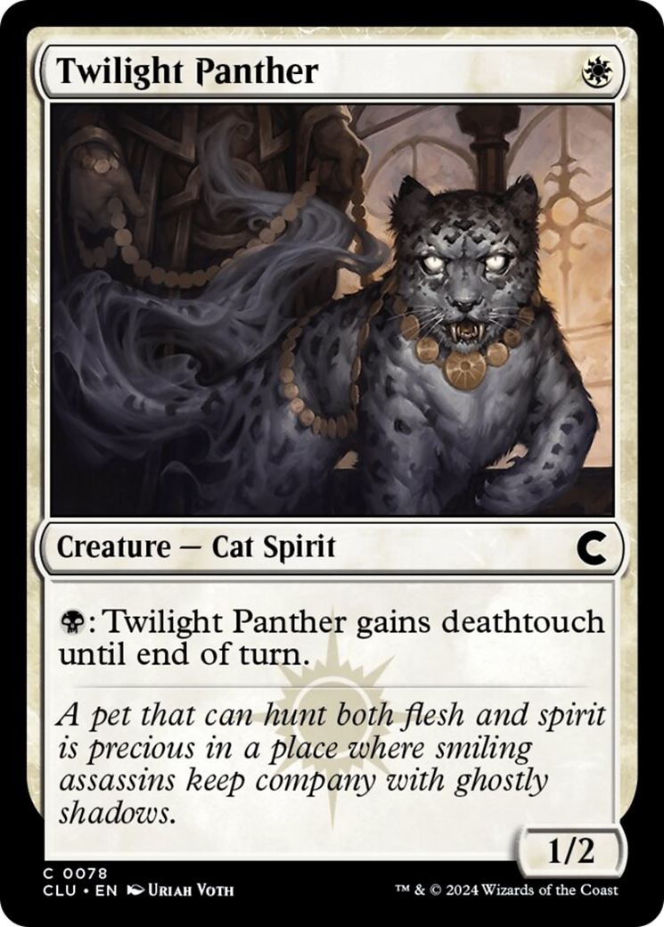 Twilight Panther [Ravnica: Clue Edition] | Impulse Games and Hobbies