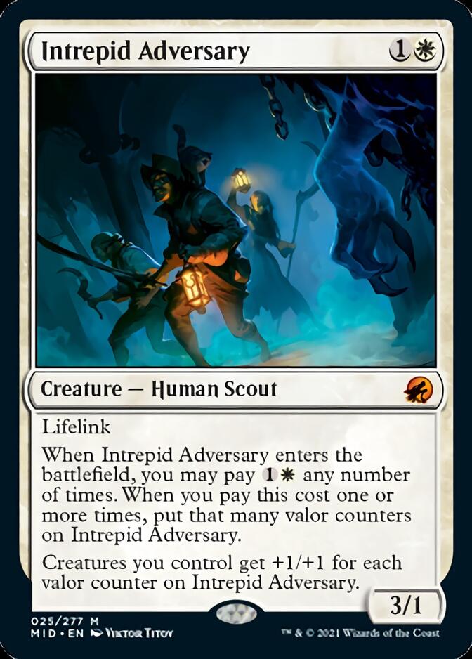 Intrepid Adversary [Innistrad: Midnight Hunt] | Impulse Games and Hobbies