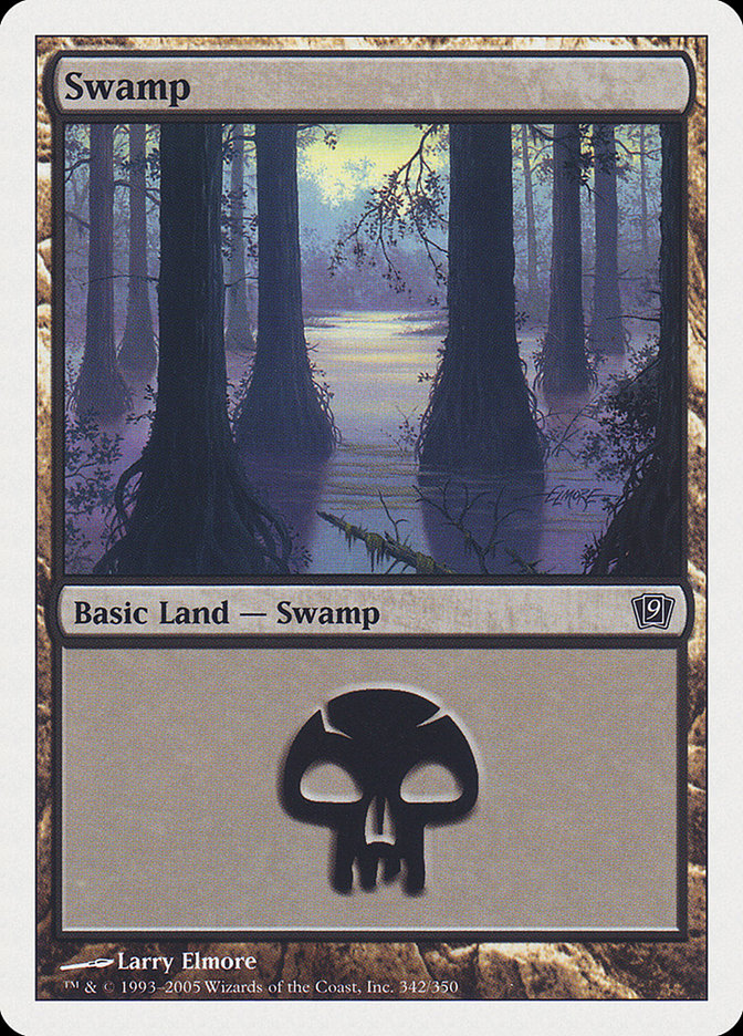 Swamp (342) [Ninth Edition] | Impulse Games and Hobbies