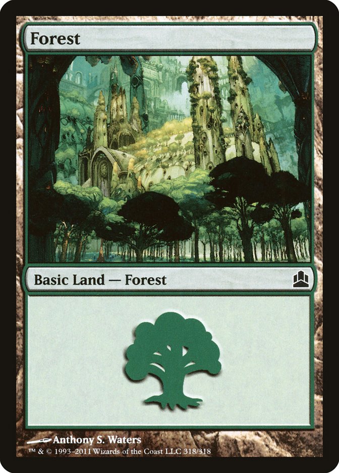 Forest (318) [Commander 2011] | Impulse Games and Hobbies