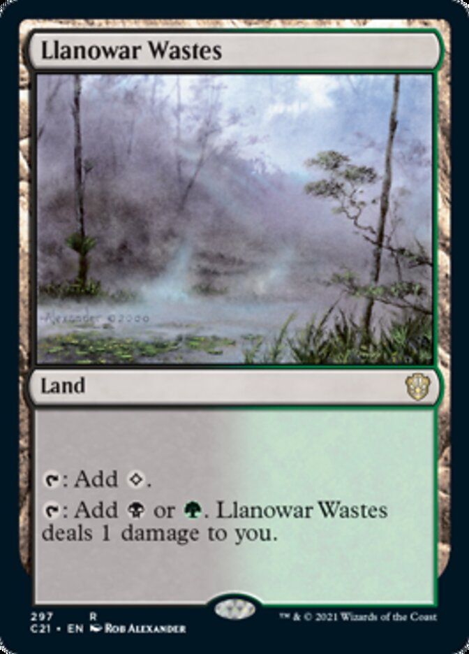 Llanowar Wastes [Commander 2021] | Impulse Games and Hobbies