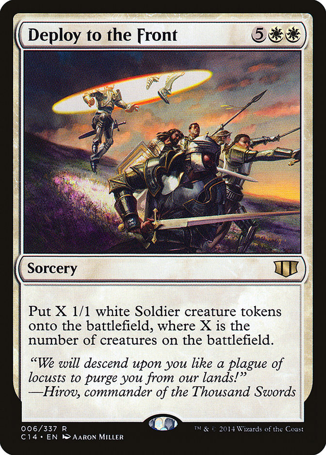 Deploy to the Front [Commander 2014] | Impulse Games and Hobbies