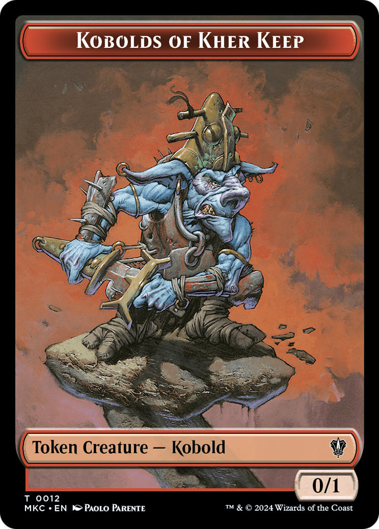 Soldier // Kobolds of Kher Keep Double-Sided Token [Murders at Karlov Manor Commander Tokens] | Impulse Games and Hobbies