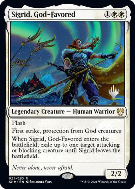 Sigrid, God-Favored [Kaldheim Promo Pack] | Impulse Games and Hobbies