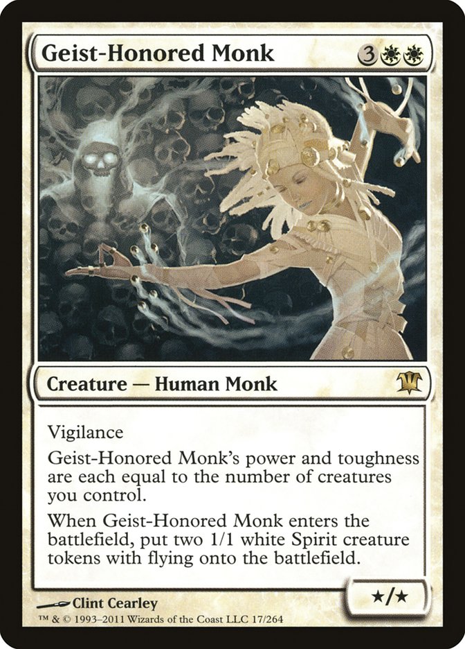 Geist-Honored Monk [Innistrad] | Impulse Games and Hobbies