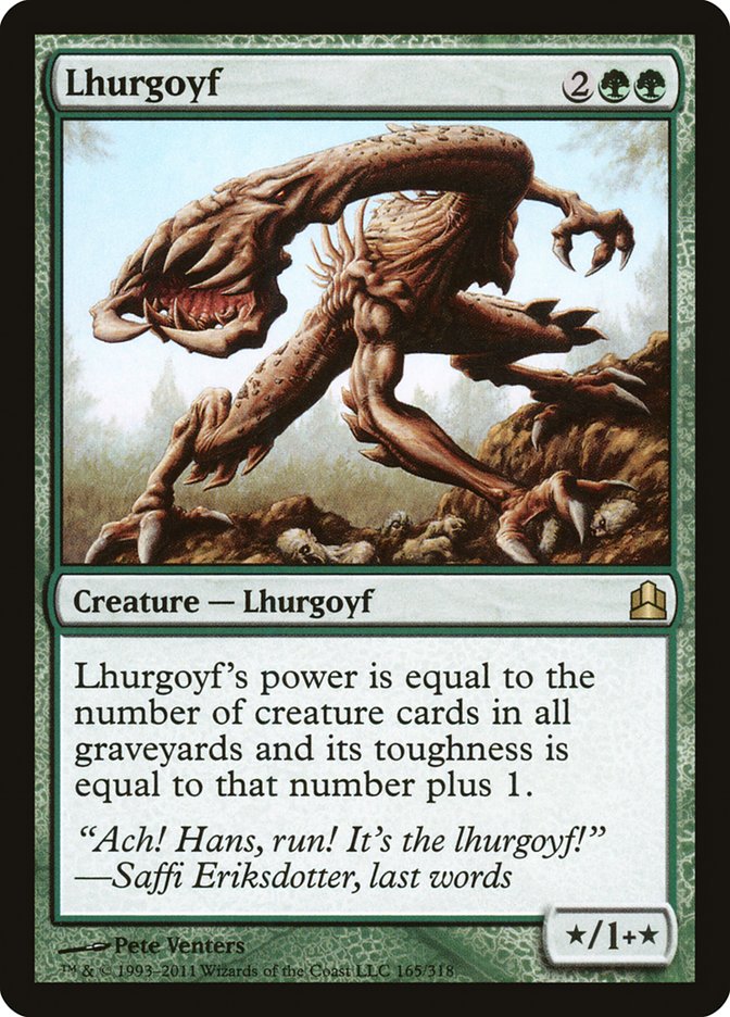 Lhurgoyf [Commander 2011] | Impulse Games and Hobbies