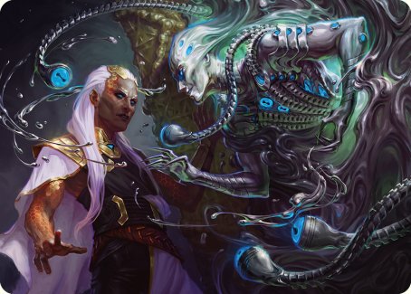 Mirage Mockery Art Card [Phyrexia: All Will Be One Art Series] | Impulse Games and Hobbies