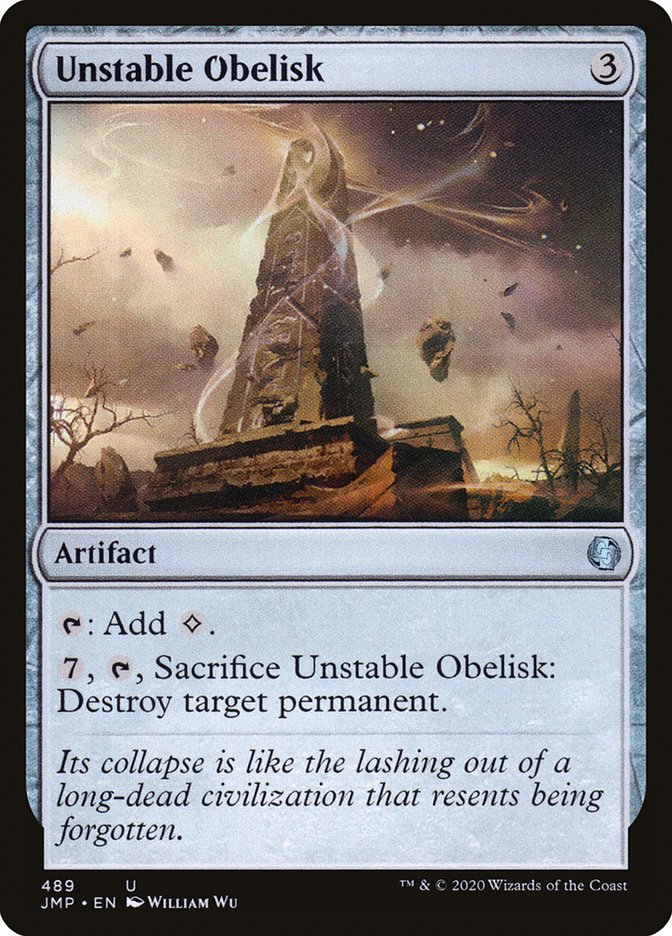 Unstable Obelisk [Jumpstart] | Impulse Games and Hobbies