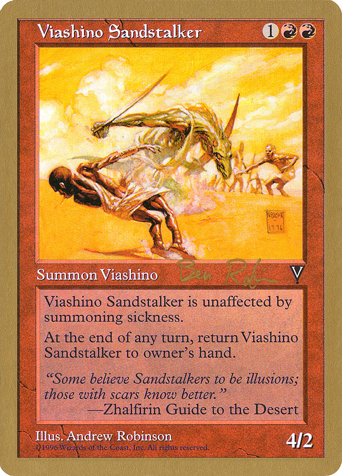 Viashino Sandstalker (Ben Rubin) [World Championship Decks 1998] | Impulse Games and Hobbies