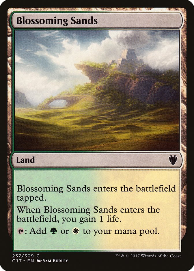 Blossoming Sands [Commander 2017] | Impulse Games and Hobbies