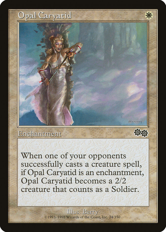 Opal Caryatid [Urza's Saga] | Impulse Games and Hobbies