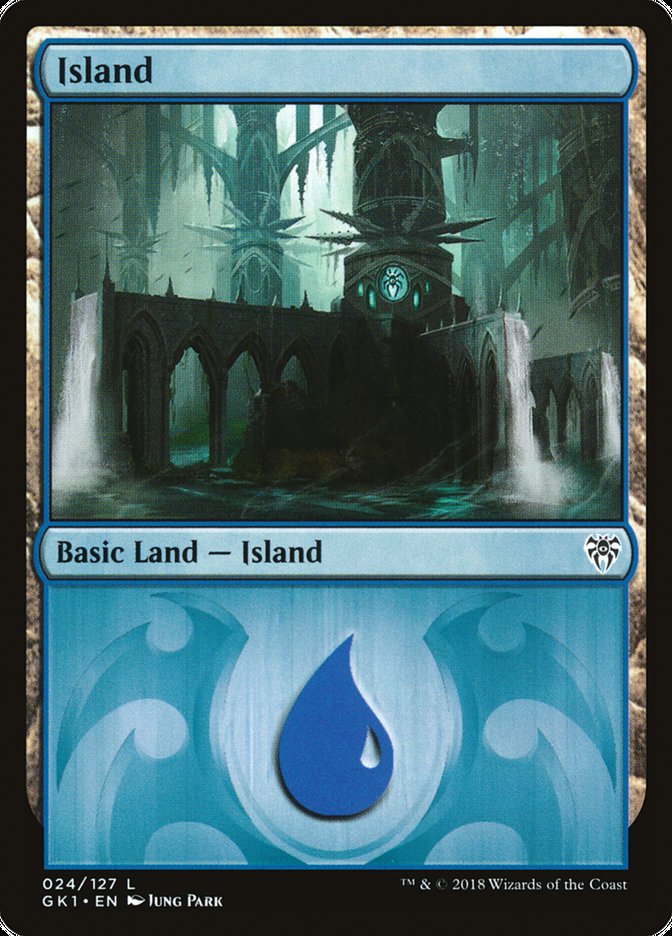 Island (24) [Guilds of Ravnica Guild Kit] | Impulse Games and Hobbies