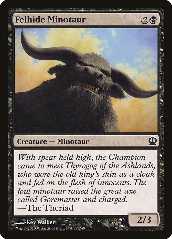 Felhide Minotaur [Theros] | Impulse Games and Hobbies