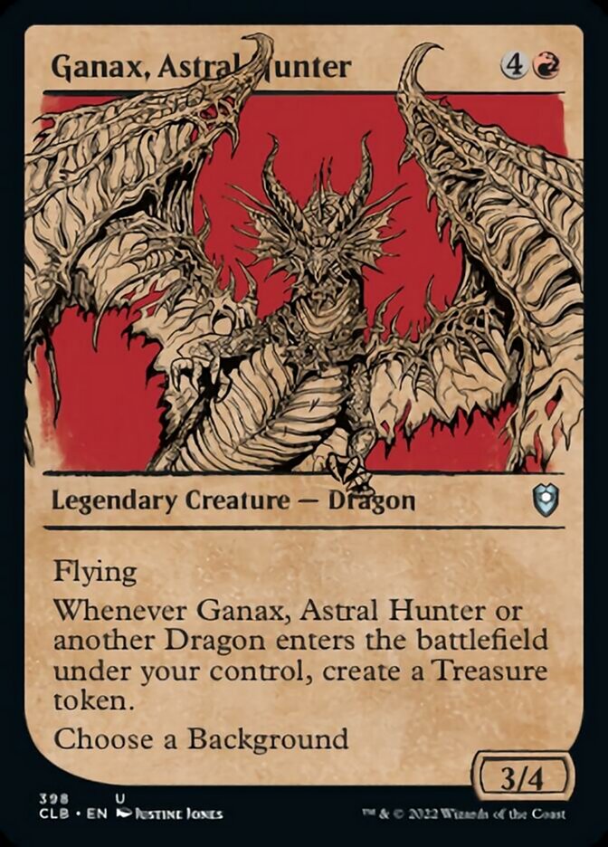 Ganax, Astral Hunter (Showcase) [Commander Legends: Battle for Baldur's Gate] | Impulse Games and Hobbies