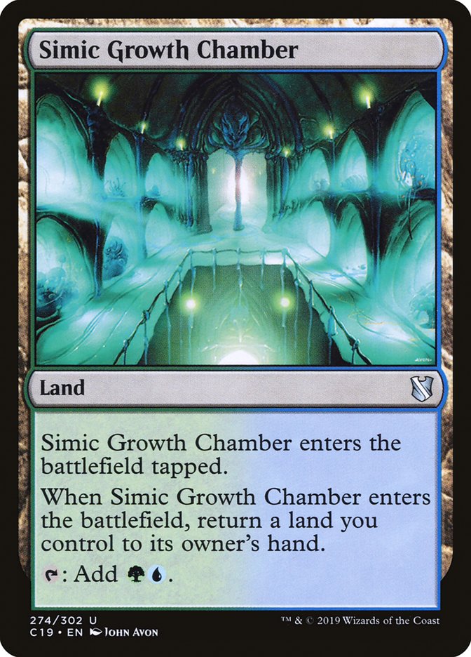 Simic Growth Chamber [Commander 2019] | Impulse Games and Hobbies