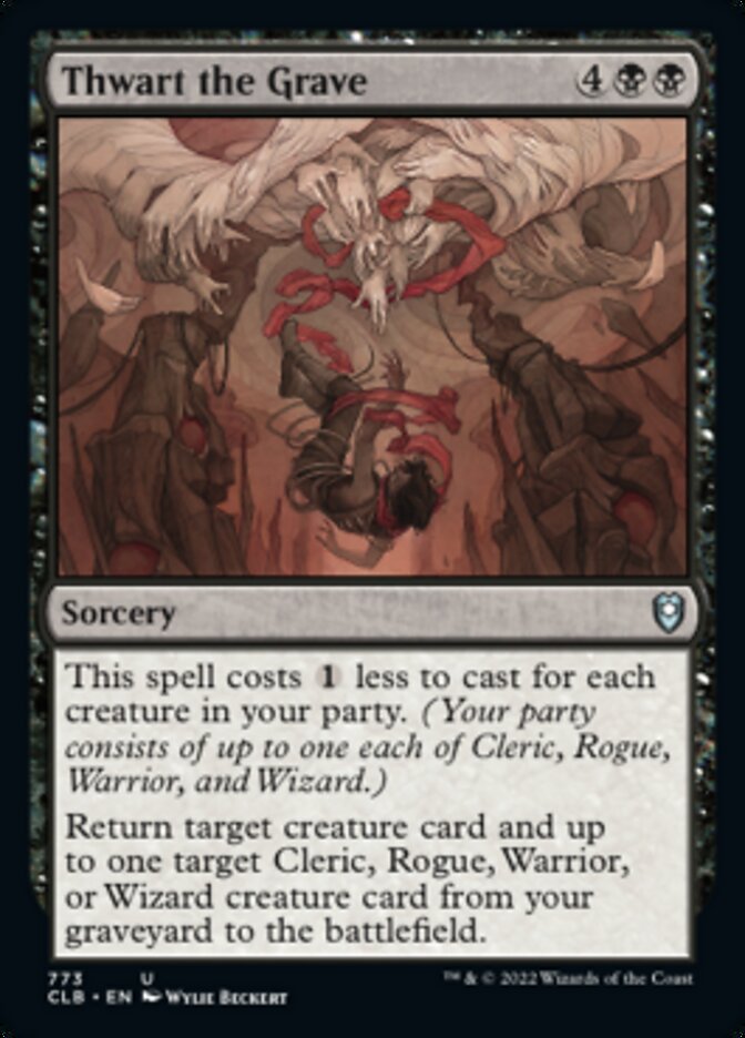 Thwart the Grave [Commander Legends: Battle for Baldur's Gate] | Impulse Games and Hobbies