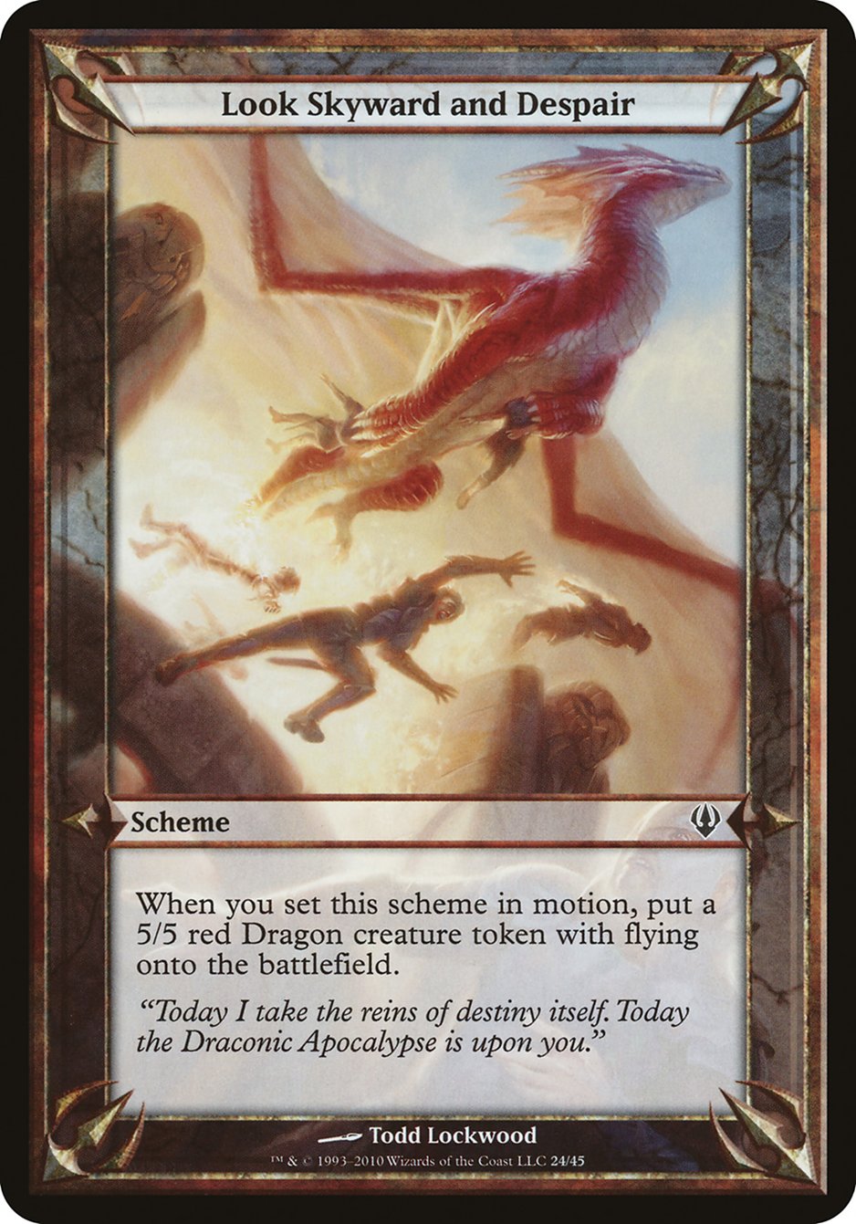 Look Skyward and Despair (Schemes) [Archenemy Schemes] | Impulse Games and Hobbies