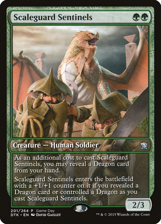 Scaleguard Sentinels (Game Day) [Dragons of Tarkir Promos] | Impulse Games and Hobbies