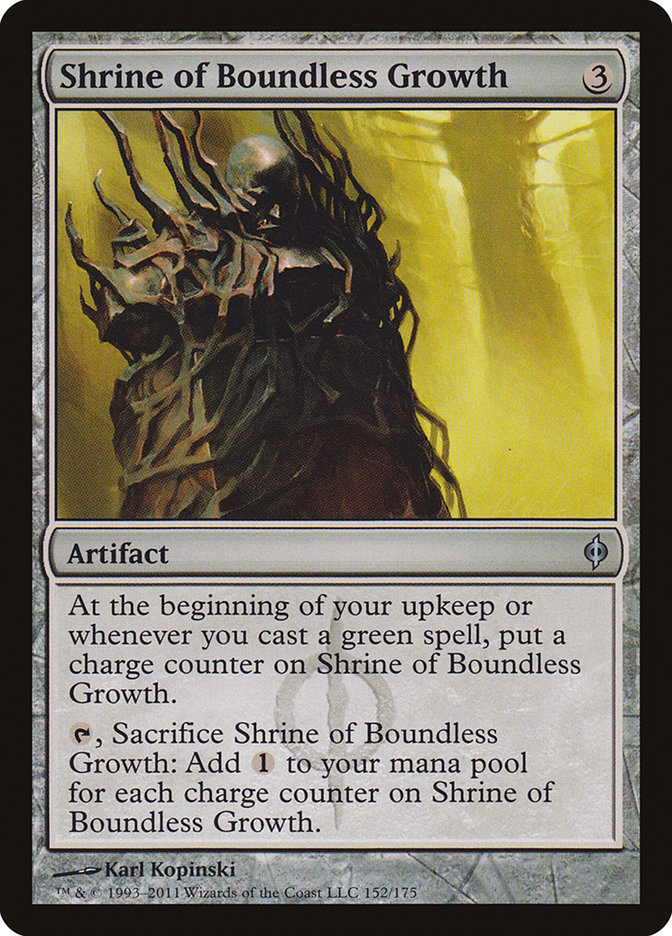 Shrine of Boundless Growth [New Phyrexia] | Impulse Games and Hobbies